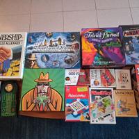 Lotto 9 giochi da tavolo - completi