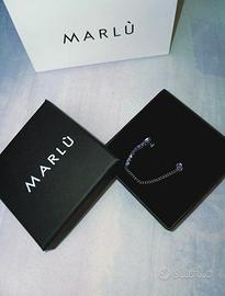 Mono orecchino Marlù viola NUOVO