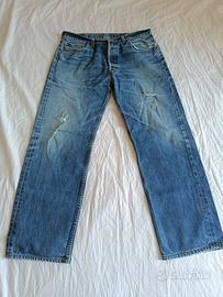Levi's 501 Jeans Vintage W38 Stonewash IT 48