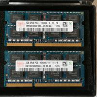 8Gb RAM DDR3 x PC portatili Hynix