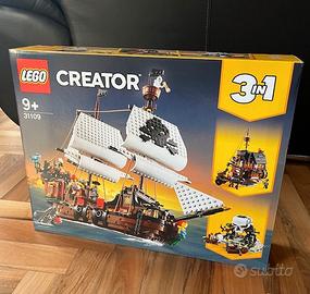 LEGO 31109 Creator Pirate Ship Galeone 3 x 1 Nuovo