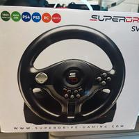 Volante e pedaliera per consolle 