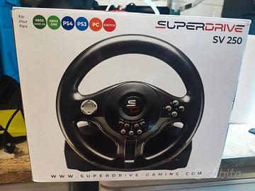 Volante e pedaliera per consolle 