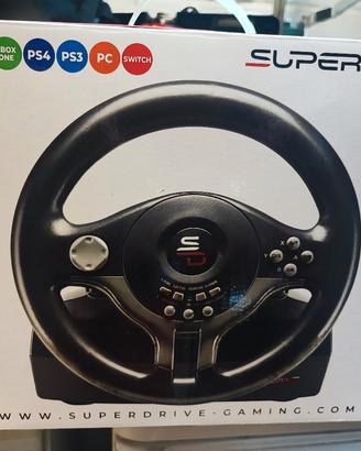 Volante e pedaliera per consolle 