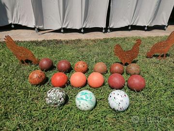 N. 15 bocce vintage