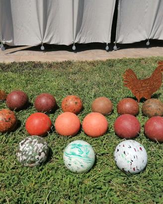 N. 15 bocce vintage
