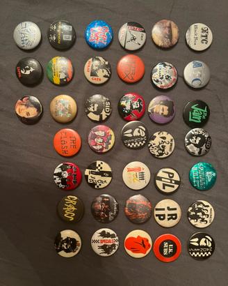 Pins originali anni 80