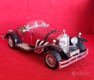 Mercedes Benz SSK - Burago Scala 1/24 Bicolore 