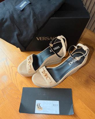Sandali con zeppa Versace tg. 41