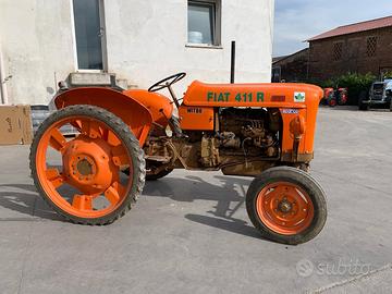 Trattrice agricola mod.fiat 411r