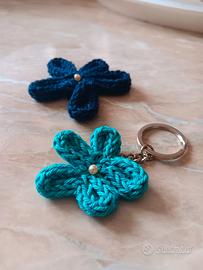 calamita/portachiavi in tricotin 