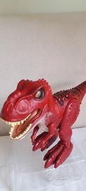 Dinosauro T-Rex Red Robo Alive Attacking Zuru  21 