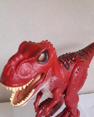 Dinosauro T-Rex Red Robo Alive Attacking Zuru  21 