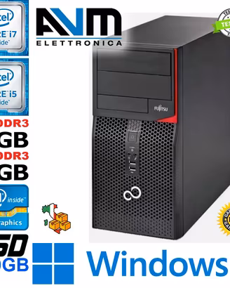 Fujitsu Esprimo P420 PC Desktop Core i7 RAM 16GB