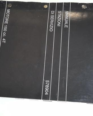 MANUALE OFFICINA MOTORI 150 4T PIAGGIO 578904