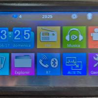 STEREO Bluetooth Autoradio doppio Din 7 pollici