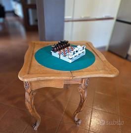 tavolo antico da gioco