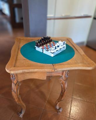 tavolo antico da gioco