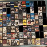 Collezione audiocassette vintage (rock/pop)