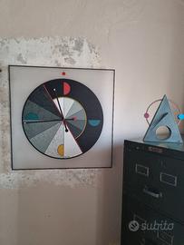 Orologio anni 80 postmoderno