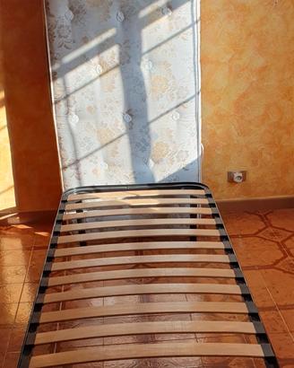 Letto singolo comprensivo di rete e materasso