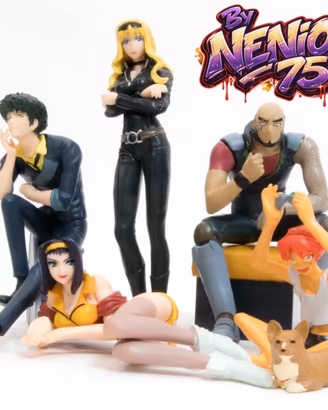 Gashapon Cowboy Bebop -  Soul of chogokin