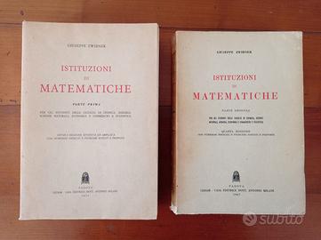 Istituzioni di matematiche 1+2 - Zwirner