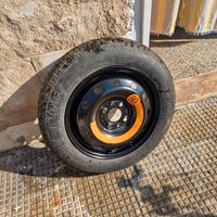 Ruotina di scorta Fiat Lancia 14" Ruota 4 fori
