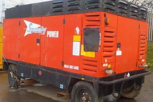 Motocompressore atlas copco con motore mercedes