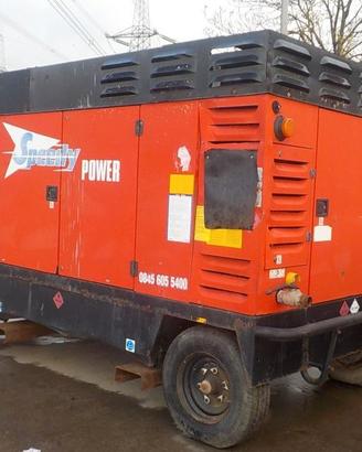 Motocompressore atlas copco con motore mercedes