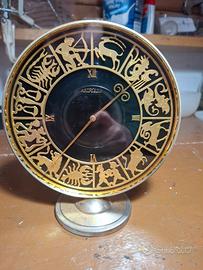 orologio da tavolo astrolux oroscopo zodiaco 50's