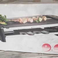 fornetto per arrostire e per raclette antiaderente