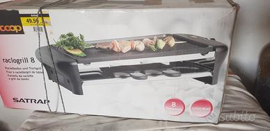 fornetto per arrostire e per raclette antiaderente