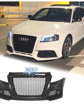 PARAURTI ANTERIORE AUDI A3 8P 08-12 LOOK RS3 PDC