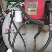 Cisterna Gasolio 3000 litri con vasca e pompa