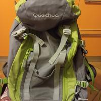 zaino trekking quechua decathlon forclaz 40