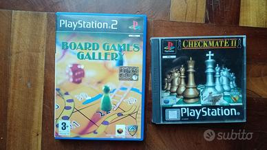 Lotto PS1 Checkmate II e PS2 Board Games Gallery
