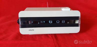 OROLOGIO A RULLO ANNI 70 KRUPS