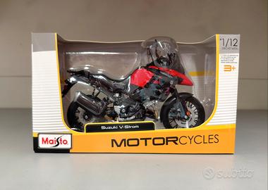 Modellino Moto Suzuki V-Storm Die-Cast 1-12 Ma