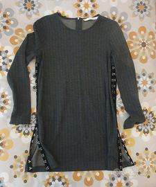 Mini abito Zara, grigio, M
