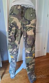 Pantaloni mimetici cargo #Miss Sixty  tg.40