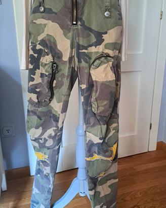 Pantaloni mimetici cargo #Miss Sixty  tg.40