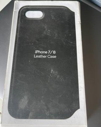 Folio cover pelle originale apple x iphone 7/8
