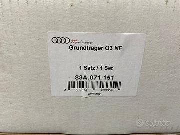 Barre Portatutto Audi Q3 NUOVE 83A071151