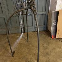 Struttura pozzo in ferro