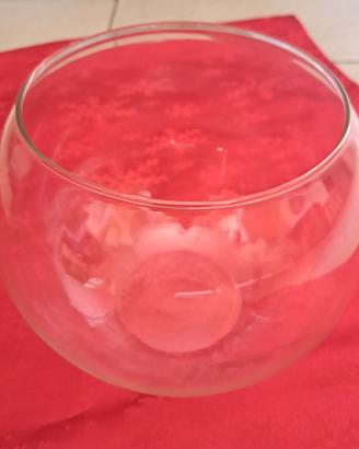 vaso vetro tondo 