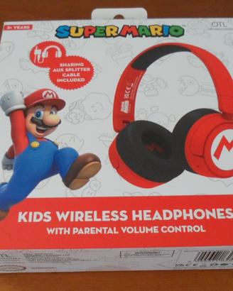 Cuffie Wireless Supermario-OTL Technologies -NUOVE
