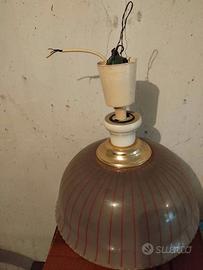 Lampadario, mensola e 2 ante