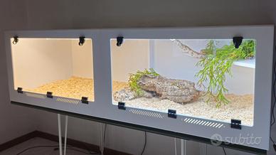 Terrari Modulari Espandibili in PVC per Rettili