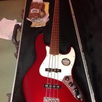 Fender Jazz Bass American Strd fretless Ruby Red